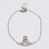 Vivienne Westwood Platinum Brass Bracelet