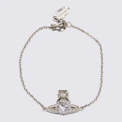 Vivienne Westwood Platinum Brass Bracelet