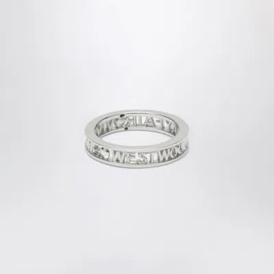 Vivienne Westwood Platinum-tone Westminster Ring