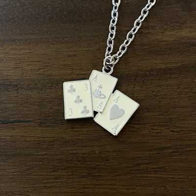 Pre-owned Vivienne Westwood Playing Cards Necklace