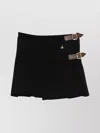 Vivienne Westwood Bea Pleated Kilt Mini Skirt In Black