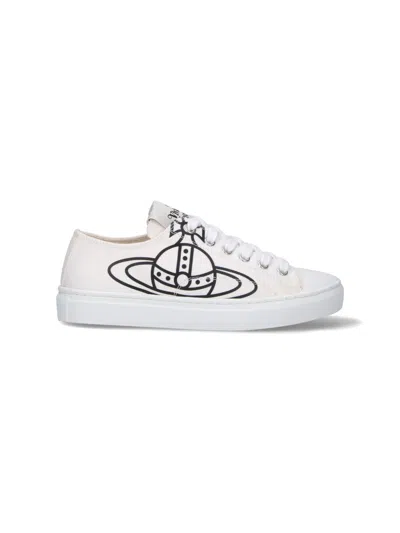 VIVIENNE WESTWOOD "PLIMSOLL 2.0" LOW-TOP SNEAKERS