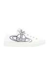 Vivienne Westwood Low Top Canvas Plimsoll Sneakers In Gray