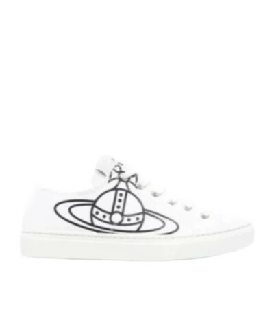 VIVIENNE WESTWOOD VIVIENNE WESTWOOD ORB PRINTED LACE-UP SNEAKERS