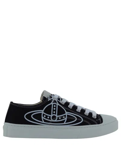 Vivienne Westwood Plimsoll Sneakers In Black