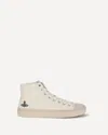 Vivienne Westwood Plimsoll High-top Sneakers In White