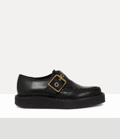 Vivienne Westwood X George Cox Pointed-toe Creeper Shoes In Black