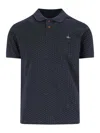 Vivienne Westwood Polo In Piquet Stampato   Uomo