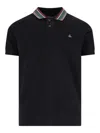Vivienne Westwood Classic Cotton Pique Polo Shirt In Blue