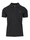 Vivienne Westwood Polo In Piquet Stampato   Uomo