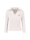 Vivienne Westwood Ribbed Texture Short Sleeves In White