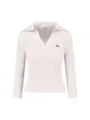 Vivienne Westwood Ribbed Texture Short Sleeves In Neutral