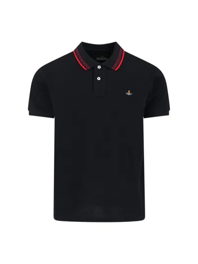 Vivienne Westwood Polo Orb In Black