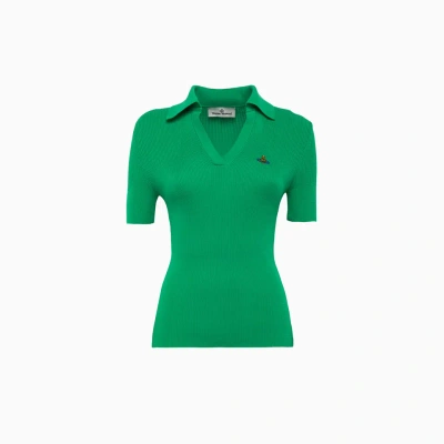 Vivienne Westwood Polo Shirt In Green