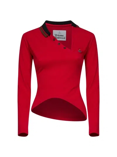 Vivienne Westwood Polo Shirt In Red