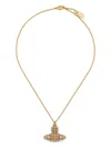 Vivienne Westwood Pop Orb Pendant Necklace Accessories In Gold