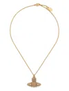 Vivienne Westwood Pop Orb Pendant Necklace Accessories In Gold