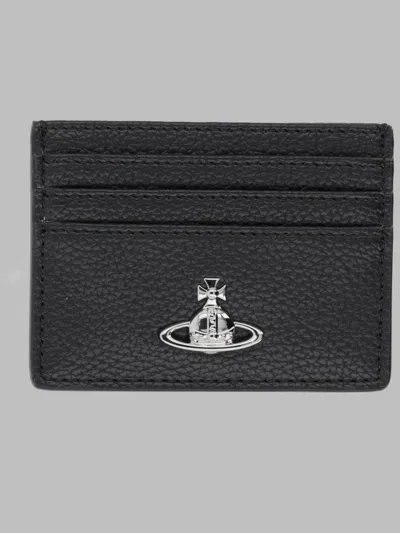 Vivienne Westwood Portacarte "flat" In Black