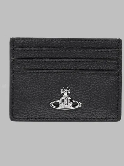 Vivienne Westwood Portacarte "flat" In Black