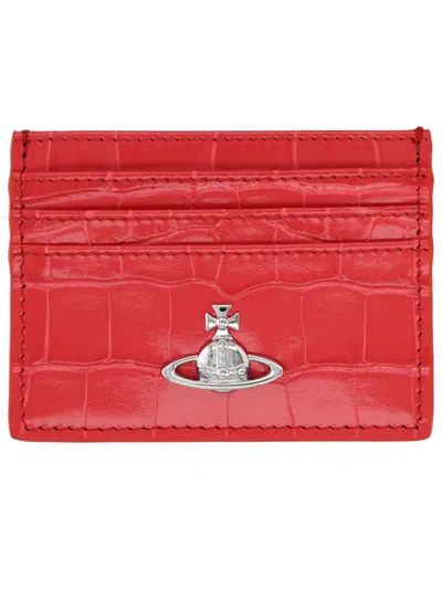 Vivienne Westwood Portacarte "flat" In Red