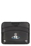 Vivienne Westwood Portacarte Orb Plaque In Inglese È Card Holder Orb Plaque. In Black