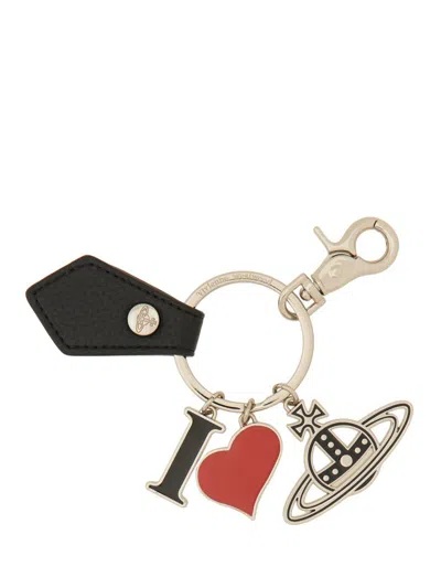 VIVIENNE WESTWOOD VIVIENNE WESTWOOD PORTACHIAVE "I LOVE ORB"