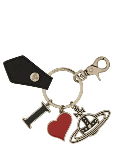 Vivienne Westwood Portachiave "i Love Orb"