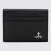 Vivienne Westwood Textured Finish Wallets And Cardholders In Black