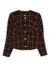 Vivienne Westwood Pourpoint Jkt Casual Jacket In Brown Wool In Brown