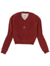 Vivienne Westwood Pourpoint Sweatshirt In Red