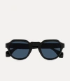 Vivienne Westwood Prince Charming Sunglasses Black Acetate Men In Black