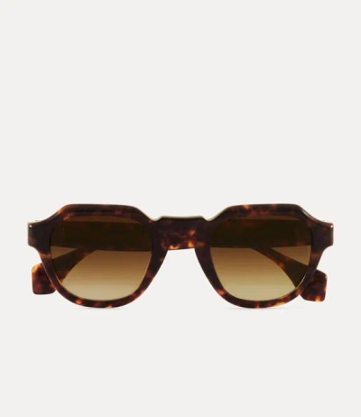 Vivienne Westwood Prince Charming Sunglasses Brown Acetate Men