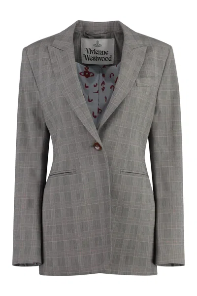 VIVIENNE WESTWOOD PRINCE OF WALES CHECKED JACKET