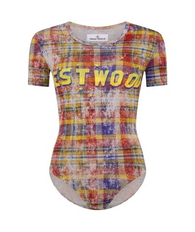 Vivienne Westwood Printed Jumpsuit In Multi