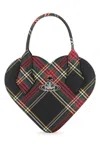 Vivienne Westwood Borsa A Mano Josephine Heart In Similpelle Stampata Donna