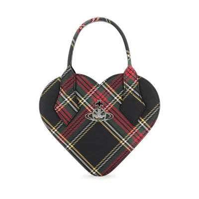Vivienne Westwood Borsa A Mano Josephine Heart In Similpelle Stampata Donna In Multi