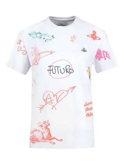 Vivienne Westwood Printed T-shirt In White