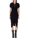 Vivienne Westwood Cotton Dress In Black