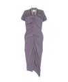 Vivienne Westwood Pulling Dress Organic Cotton Cadet Xs Women