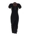 Vivienne Westwood Cotton Dress In Black