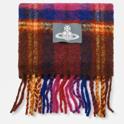 VIVIENNE WESTWOOD PURPLE AND MULTICOLOR SCARVES
