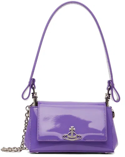 Vivienne Westwood Purple Hazel Small Bag In J401 Purple