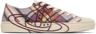 Vivienne Westwood Purple Plimsoll Low Top 2.0 Sneakers In Neutral