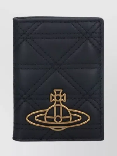 Vivienne Westwood Quilted Design Gold-tone Hardware Purses