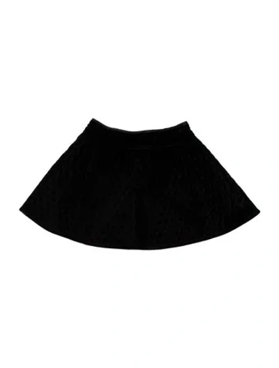 Pre-owned Vivienne Westwood Quilted Mini Skirt In Black