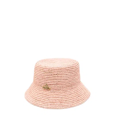 Vivienne Westwood Raffia Bucket Hat