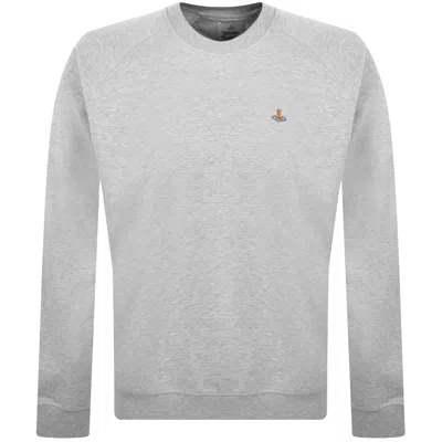 VIVIENNE WESTWOOD VIVIENNE WESTWOOD RAGLAN SWEATSHIRT GREY