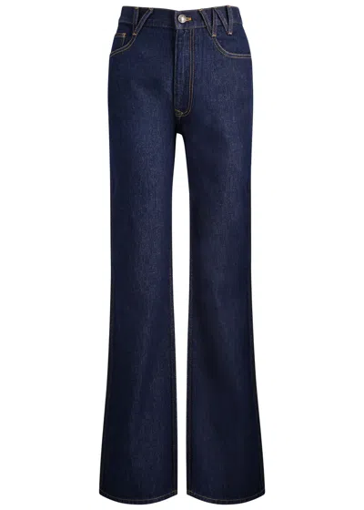 Vivienne Westwood Ray Flared-leg Jeans In Indigo