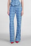 Vivienne Westwood Monogram P Ray Flared Jeans