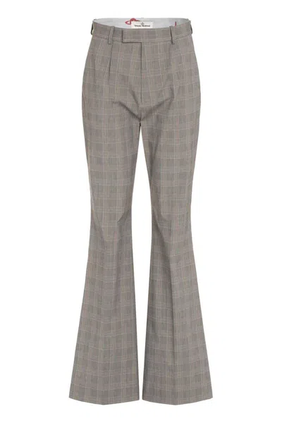 Vivienne Westwood Ray Prince-of-wales Checked Trousers In Prince Of Wales
